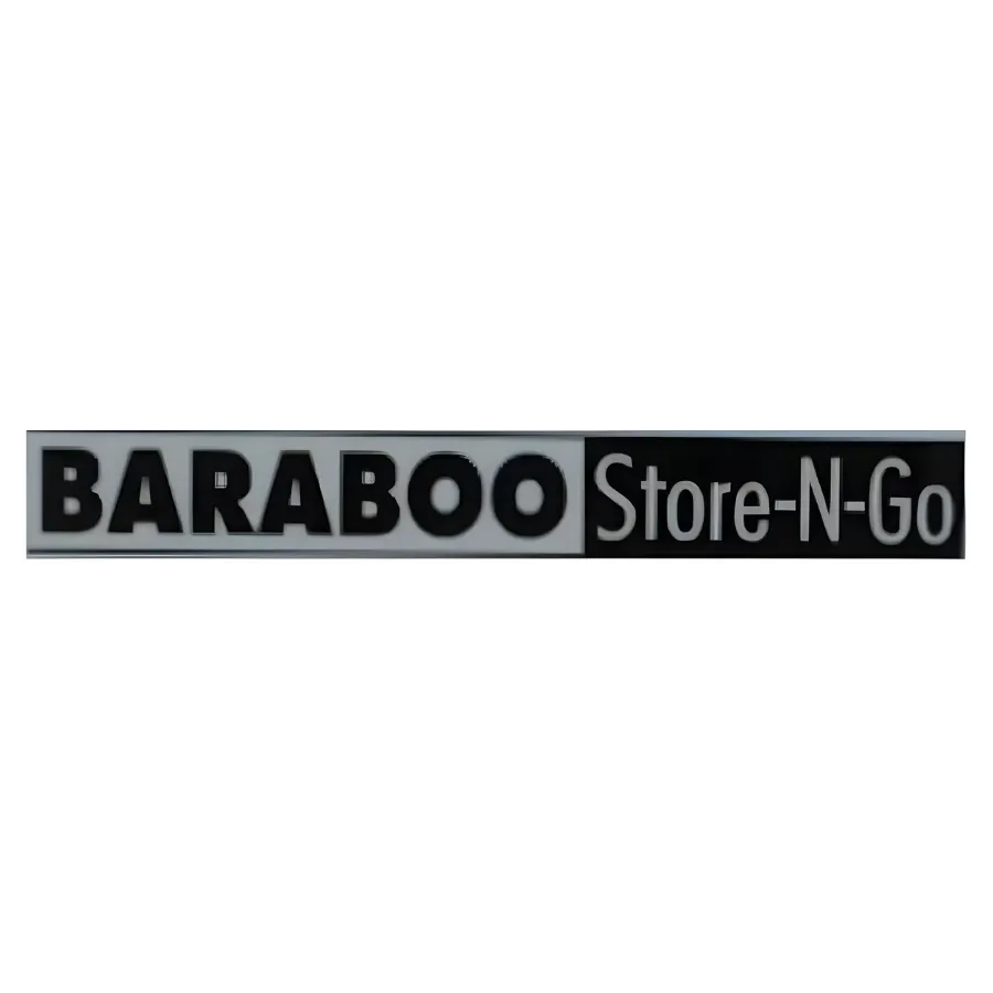 Baraboo Store N Go Logo in grey and black 